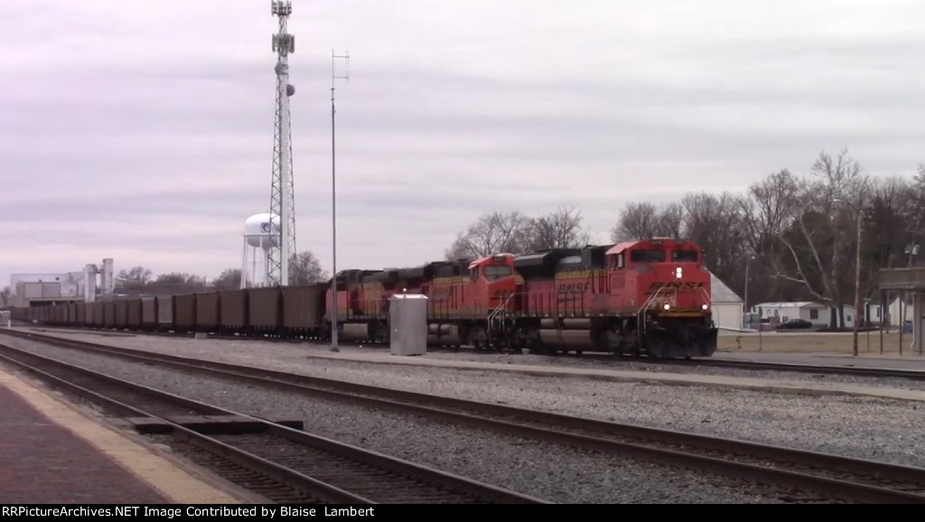 BNSF coal train